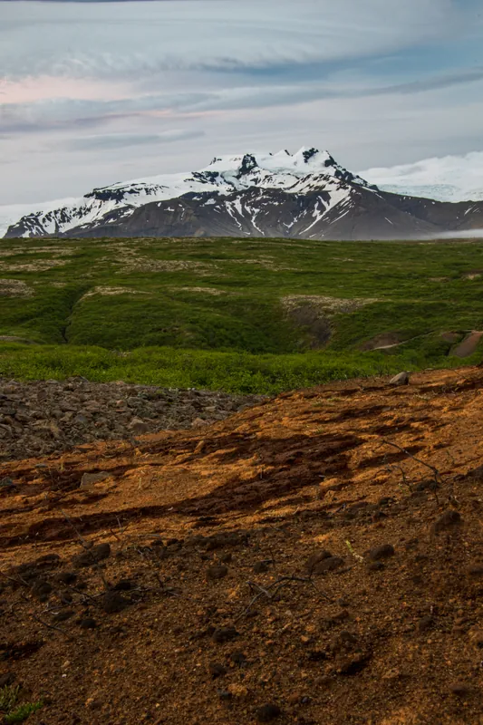 West from Skaftafell, Iceland. 2018.